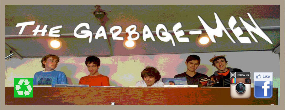 The Garbage Men is a unique band from Sarasota, Florida who promote recycling, reuse, and community service by playing popular hits on instruments they make from garbage and recycled materials
